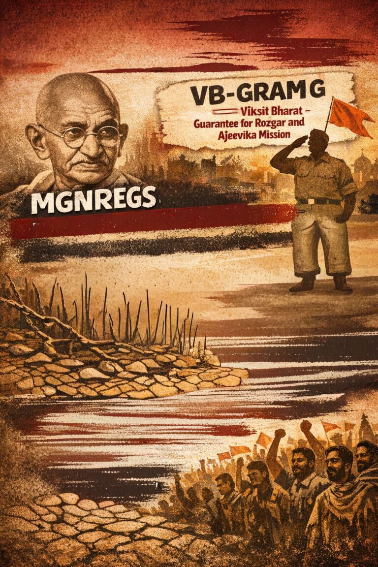 അവകാശങ്ങളെ പുനർനാമകരണം ചെയ്യുമ്പോൾ: MGNREGS ഭരണകൂടത്തിന്റെ മായ്ച്ചെഴുത്ത് രാഷ്ട്രീയം