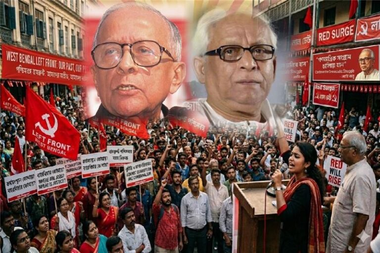 ബംഗാളിൽ ചുവപ്പ് വീണ്ടും ഉയരുന്നു
